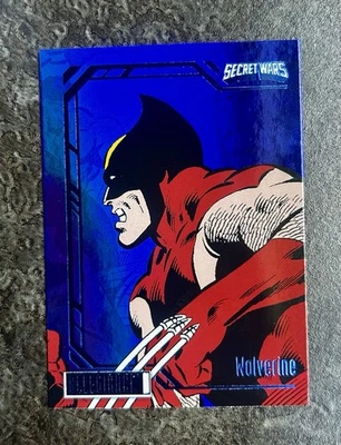 2024 Marvel Allegiance Secret Wars 1984 WOLVERINE #81 Rainbow Blue - Image 1 of 2