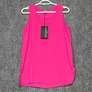 Piazza Sempione Milano Tank Top Sleeveless Pink Size 40(4) Chic Italy Luxury NWT - Picture 1 of 12