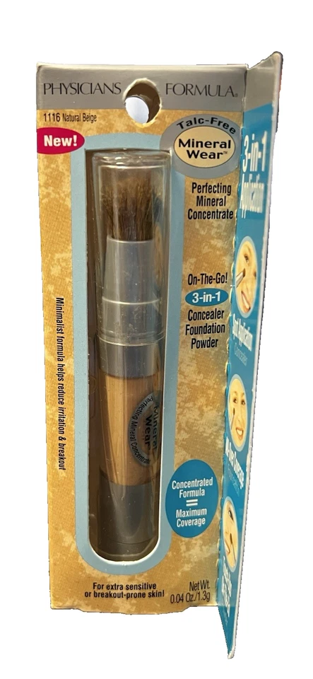 Physicians Formula Mineral Wear Powder 3-in-1 Concealer  1116 Natural Beige - Image 1 of 4