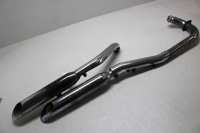 Silenciadores cabezales tubo escape izquierdo honda magna 750 vf750c 1994-2003 Foto 1 de 4