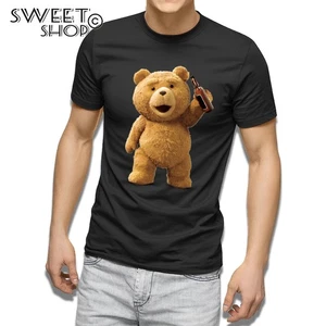 T-shirt maglietta uomo TED BEAR BEER idea regalo fashion moda  - Picture 1 of 11