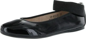 Venettini Girls Kylee Reptile Dress Flats with Elastic Strap - Picture 1 of 8