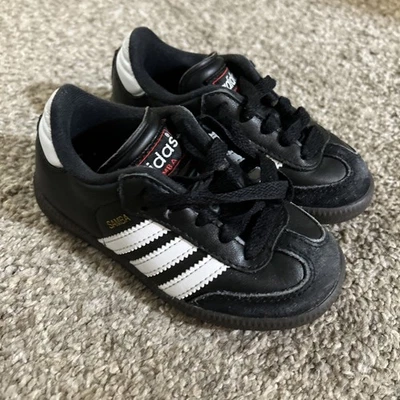 Adidas Originales Samba OG Niño Pequeño Talla 8K Negro Blanco Tenis (ART036516) Foto 1 de 4