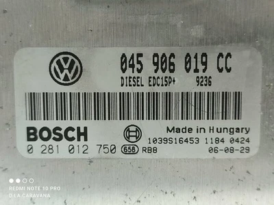 centralina motore per SKODA ROOMSTER (5J7) FAMILY 045906019CC carnp2090511 - Immagine 1 di 4