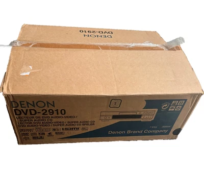 Denon DVD-2910 Universal Super Audio CD DVD-A SACD Player with HDMI DVI Output - Image 1 of 4