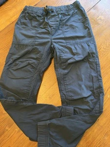 Wonder Nation Boys Pull on Elastic Waist Black Jogger Pants Pockets sz M - Picture 1 of 8