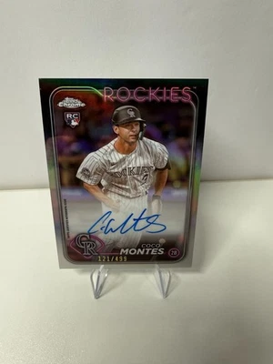 Coco Montes 2024 Topps Chrome Refractor RC Auto /499 #RA-CMO - Image 1 of 4