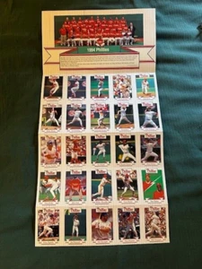 1994 Philadelphia Phillies Team Foto/Kartenpaket ungeschnitten Baseball Lenny Dykstra - Bild 1 von 5