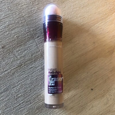 Maybelline Instant Anti-Age Eraser Eye Concealer, Nude 6.8ml  *NEW* - Image 1 of 3