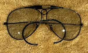 Vintage Ray Ban Black Shooter Rahmen mit Originalteilen - Need Brow Bar/Cleaning - Bild 1 von 17
