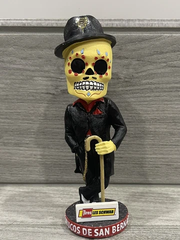 Inland Empire IE 66ers Pachuco Sugar Skull Bobblehead 7/9/22 SGA Cover