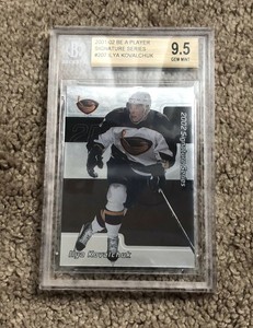 Ilya Kovalchuk RC 2001-02 In the Game BAP Signature Series #207 BGS 9.5 GEM MINT