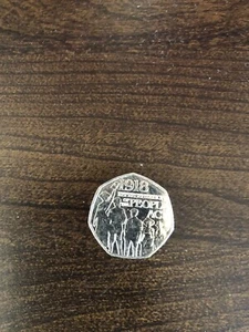 1918 REPRESENTATION OF THE PEOPLE ACT COIN 50P FIFTY PENCE CIRCULATED VGC 2018 - Picture 1 of 2