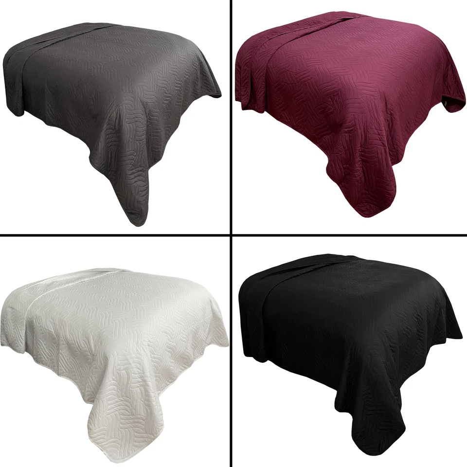 Bettüberwurf Tagesdecke Allzweckdecke 140x210 220x240  wählbar gesteppt wattiert - Bild 1 von 1