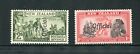 New Zealand O71, O77 Captain Cook Official Stamps Mint Hinged