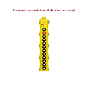 12-TASTEN ANHÄNGER, 10 DUAL-SPEED SCHALTER MIT MOMENTANEM EIN/AUS (SBP2-12-WBS) - Bild 1 von 4