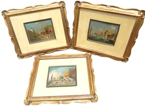 Quadri classici italiani vintage 1946 (3) dopo Francesco Guardi e Canaletto - Foto 1 di 20