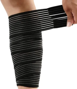 Elastic Lower Leg Calf Compression Support Bandage Sleeve Wrap for Women and Man - Picture 1 of 12