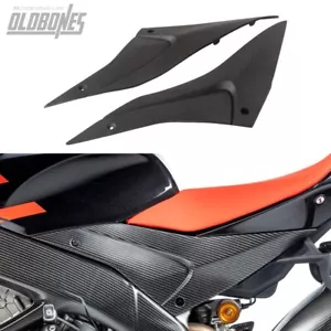 For Aprilia RSV4 2022 Carbon Fiber Side Panels Fairing Cover Protect Matte - Picture 1 of 6