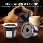 Reusable Refillable Stainless Steel Mesh Coffeeware Coffee Filter Set DIY Spoon