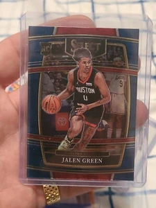 Jalen Green 2021-22 Select Retail Concourse Level Rookie Card No. 7 Rockets - Picture 1 of 12
