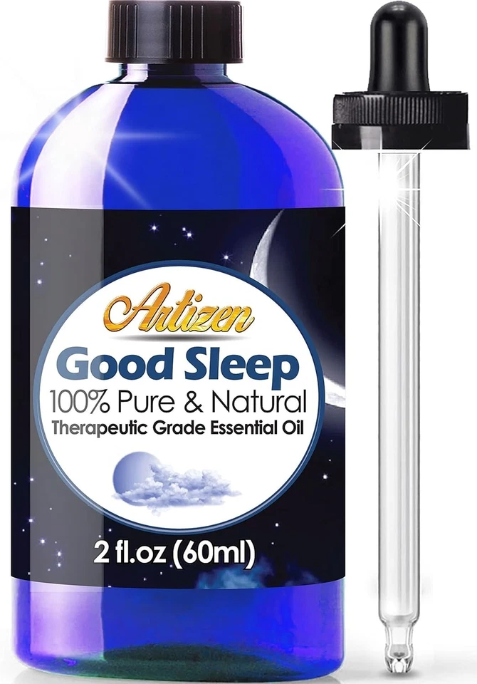 Mezcla de aceites esenciales Artizen Good Sleep (100 % PURO Y NATURAL - SIN DILUIR) - 2 oz Foto 1 de 4