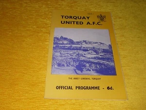 Torquay United v Swindon Town 27/3/67. - Picture 1 of 3