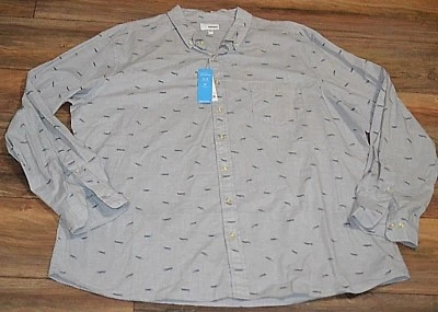 Camisa Sonoma Flex Wear con botones informal de manga larga con canoas para hombre Foto 1 de 3