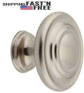 Silverline K2209 Cabinet Hardware Round Oversized Knob 44 x 34 H(mm) - Picture 1 of 17