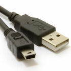 50 cm MINI USB Kabel Sync & Ladekabel Sat Nav/Dash Cam Typ A auf 5 Pin B schwarz