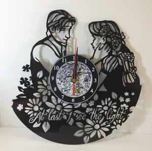 Rapunzel Vinyl/ Record Large Clock Disney Land Living room In Original Box - Picture 1 of 2