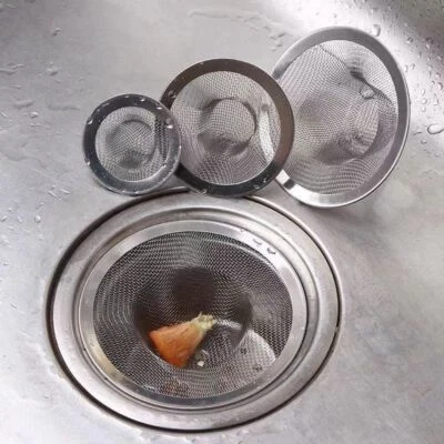 3x Abflusssieb Haarsieb Ablaufsieb für Badewanne Dusche Waschbecken Küchenspüle~ - Bild 1 von 4