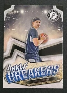 2023-24 Topps G League Basketball AB-27 DAVID SHRIVER Ankle Breakers Insert - Picture 1 of 2