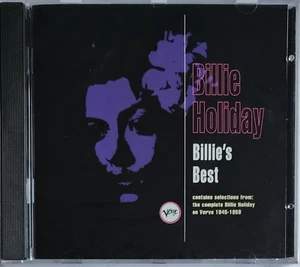 Billie Holiday - Billie's Best 1945-1959 (CD, May-1992, Verve Records) - Picture 1 of 3