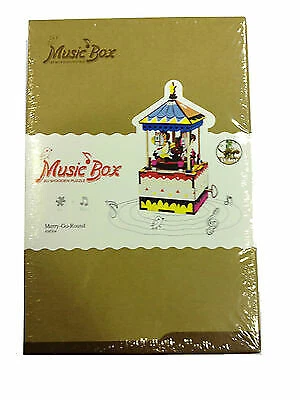 Carillon GIOSTRINA  puzzle legno naturale anni 6+ verniciabile - Immagine 1 di 1