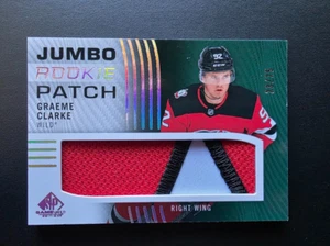 2024-25 Graeme Clarke Jumbo Rookie Patch 23/25 SP Game Used #JRP-GC - Picture 1 of 2