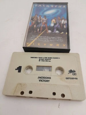 Victory by Jacksons The 5 Michael Jackson 1984 USA Cassette Tape tested - Image 1 of 2