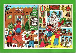 The Christmas Shop Old Town Albuquerque NEW MEXICO CHROME POSTCARD D9 - Picture 1 of 2