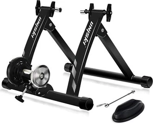 Bike Trainer Stand Indoor Bicycle Stand with Noise Reduction Magnetic Stationary - Picture 1 of 8