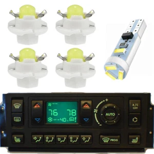 5x LIGHT BULBS for RANGE ROVER P38 CLIMATE CONTROL HVAC HEATER AC 1995-2002 - Picture 1 of 8