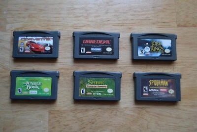 Nintendo GameBoy AGB-002 6 (Six) Games (Titles listed in Description) - Image 1 of 2
