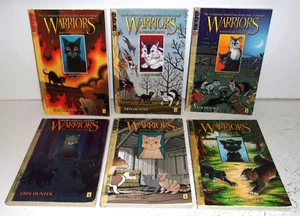 6 Books Warriors Manga Tokyopop Erin Hunter Ravenpaw's Path 1 - 3, Lost Warrior - Picture 1 of 4