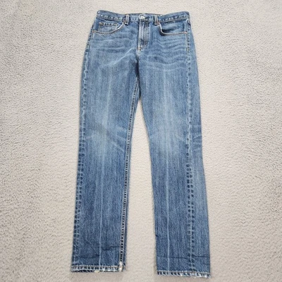 Rag & Bone Jeans Womens 29 Blue Denim High Rise Skinny Coopers Distressed - Image 1 of 4