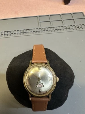 Serviced Vintage GRUEN Precision Autowind Day Date Cal. 580CD / Felsa 4009 - Image 1 of 4