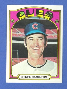 1972 TOPPS #766 STEVE HAMILTON HIGH NUMBER BASEBALL CARD (NrMT-MT) - Bild 1 von 2