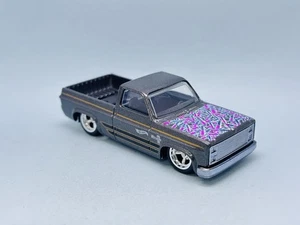 Hotwheels FC Factory Cofano Personalizzato Vedova Nera '83 Chevy Silverado Non Filato - Foto 1 di 4