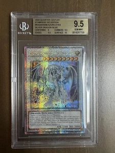 Azure-Eyes Silver Dragon (Quarter Century Secret Rare) RA04-EN208 BGS 9.5  - Picture 1 of 1