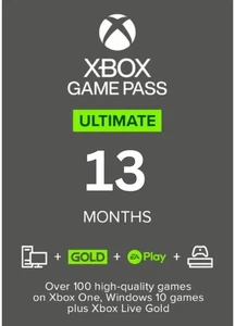 Xbox Game Pass Ultimate 13 Months Digital Codes Global - Picture 1 of 1
