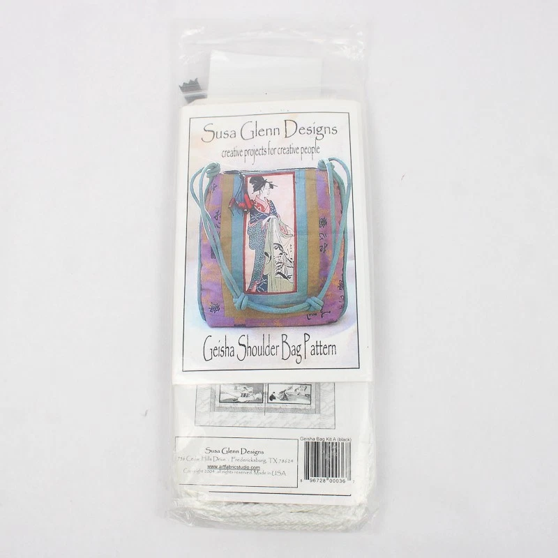 Susa Glenn Designs Geisha Shoulder Bag Pattern Kit - Image 1 of 4