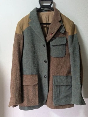 Nigel Cabourn Mallory Jacket, Size 48, Harris Tweed, Ventile, Full Cuffs - Image 1 of 4